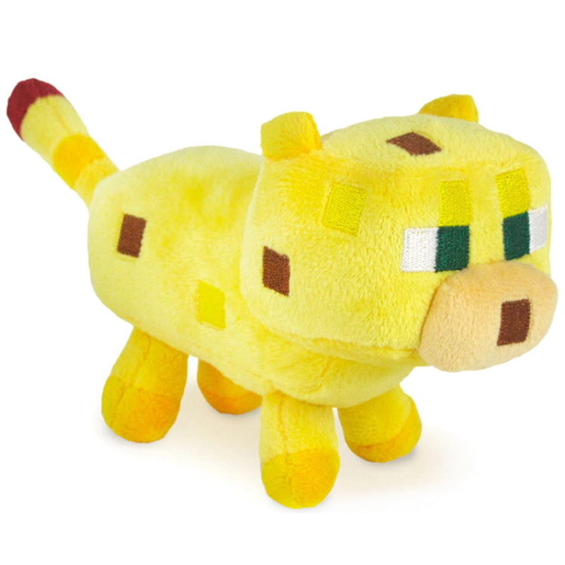 Мягкая игрушка Майнкрафт "Оцелот" (Ocelot), 18 см