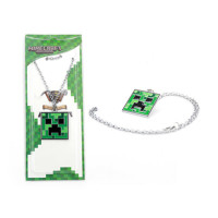 Кулон на цепочке Крипер Minecraft