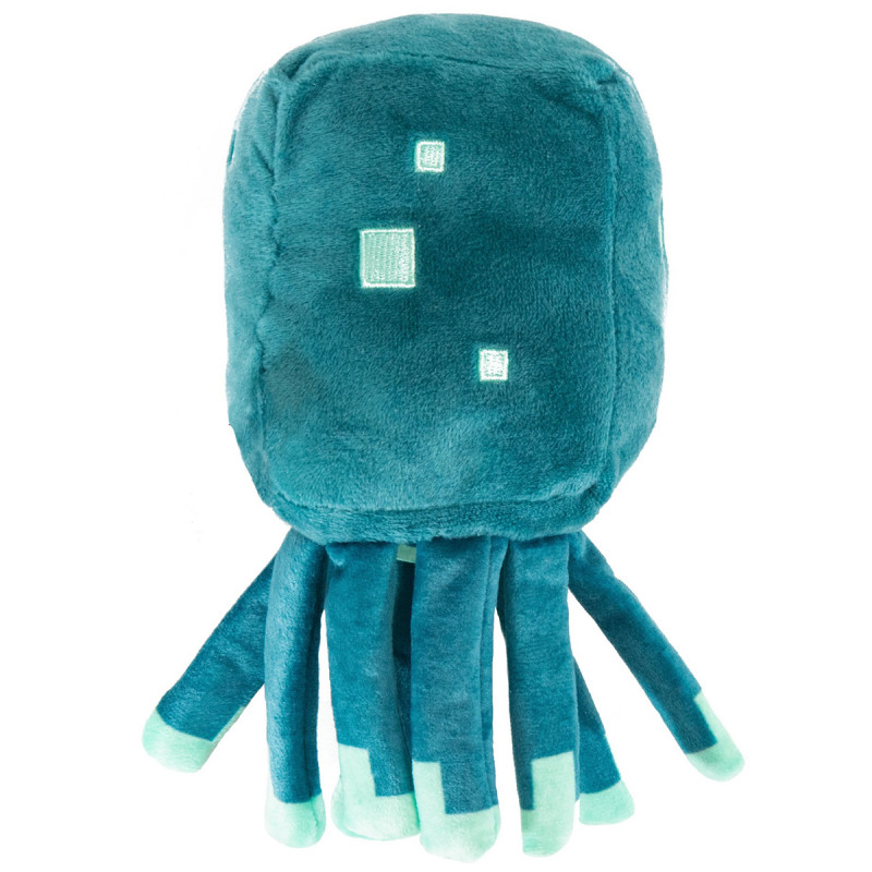 Мягкая игрушка "Светящийся Кальмар" Minecraft Earth Happy Explorer Glow Squid 18см — фото 3