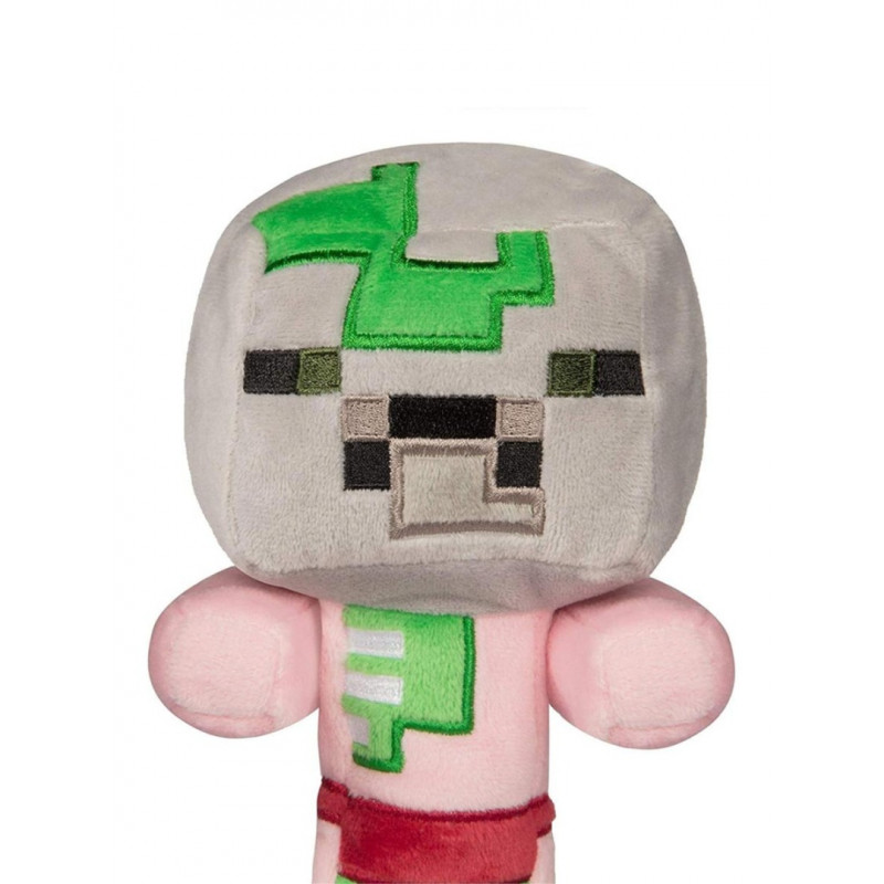 Мягкая игрушка Майнкрафт "Маленький свинозомби" Baby Zombie Pigman 18см — фото 3