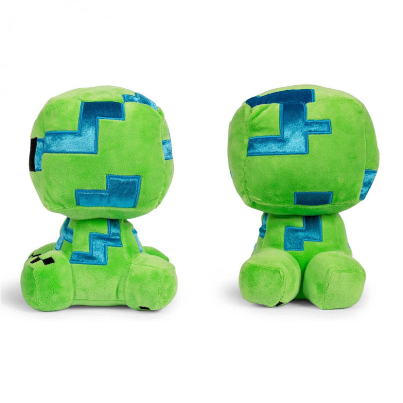 Мягкая игрушка Майнкрафт "Заряженный крипер" Crafter Charged Creeper 23 см — фото 5