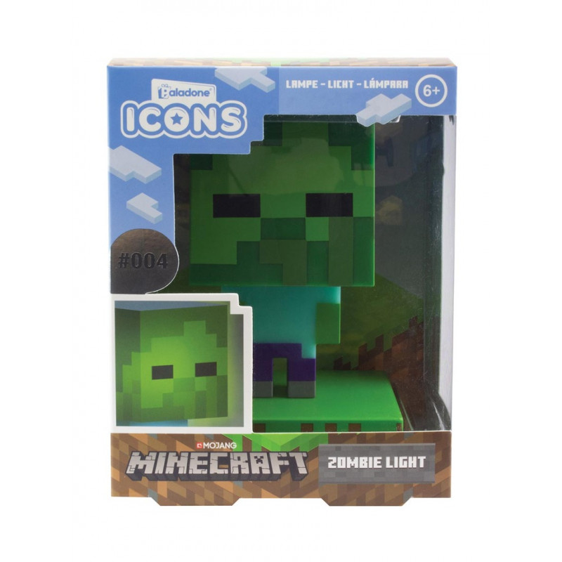 Светильник Minecraft Zombie Icon light — фото 8