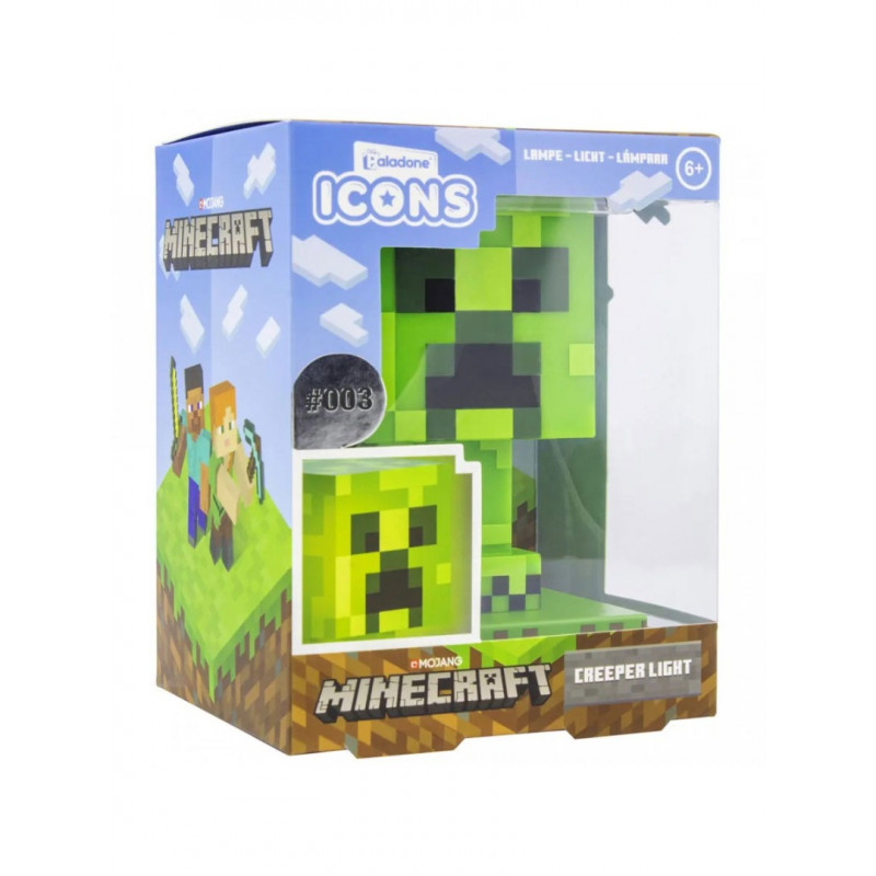 Светильник Minecraft Creeper Icon light — фото 6