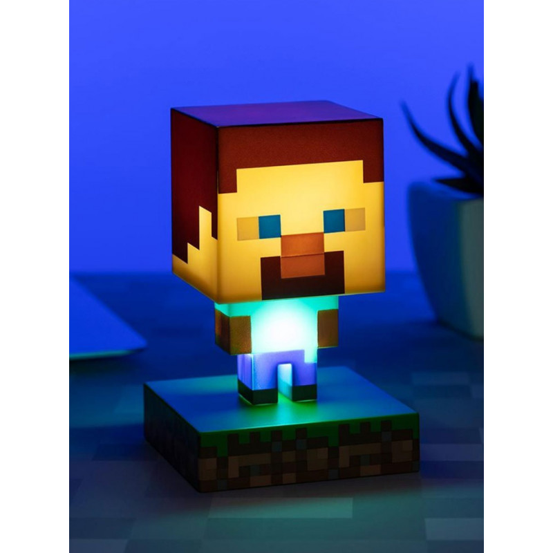 Светильник Minecraft Steve Icon light — фото 6