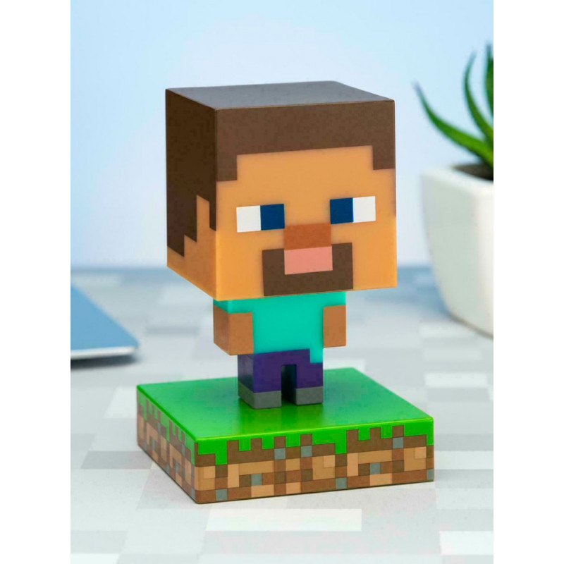 Светильник Minecraft Steve Icon light — фото 4