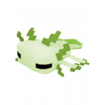 Мягкая игрушка "Пиксельный Аксолотль" Minecraft Pixel Axolotl салатовый 34 см