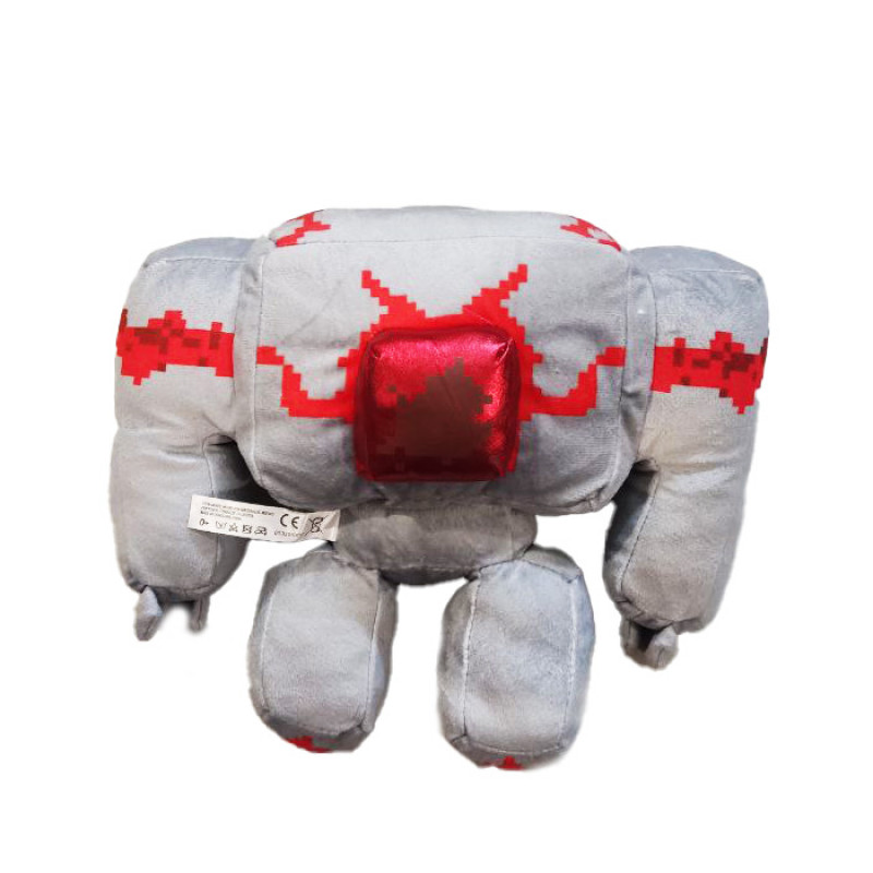 Мягкая игрушка Minecraft Redstone Golem "Красный голем" 24 см — фото 4