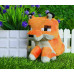 Мягкая игрушка Minecraft Fox Лиса 19 см