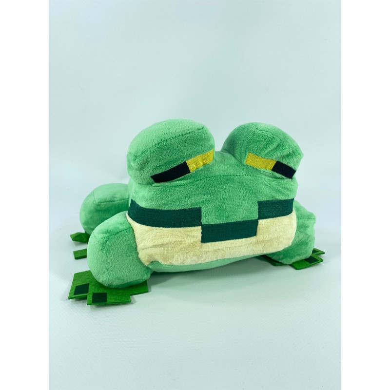 Мягкая игрушка "Лягушка" Minecraft Frog 24 см зеленая — фото 7