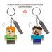 Брелок Minecraft Алекс (лицензия MOJANG) Брелок Minecraft Алекс (лицензия MOJANG)