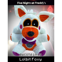 Мягкая игрушка Пять ночей с Фредди, Лисица Лолбит, Lolbit FNAF