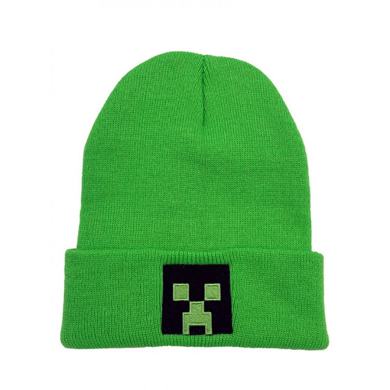 Шапка зеленая Minecraft Крипер