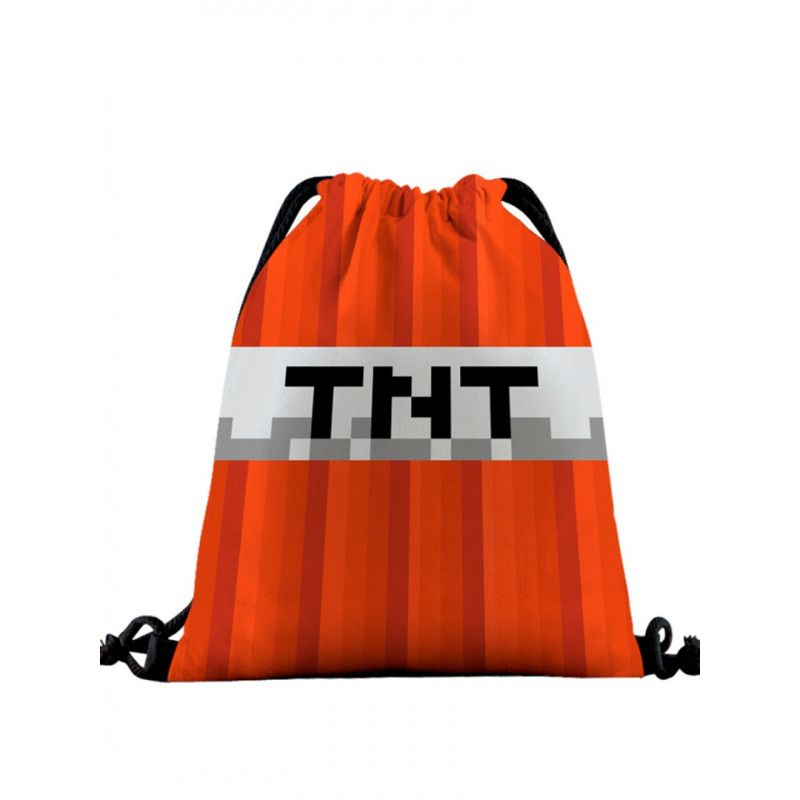 Мешок Minecraft для обуви 37x32см TNT