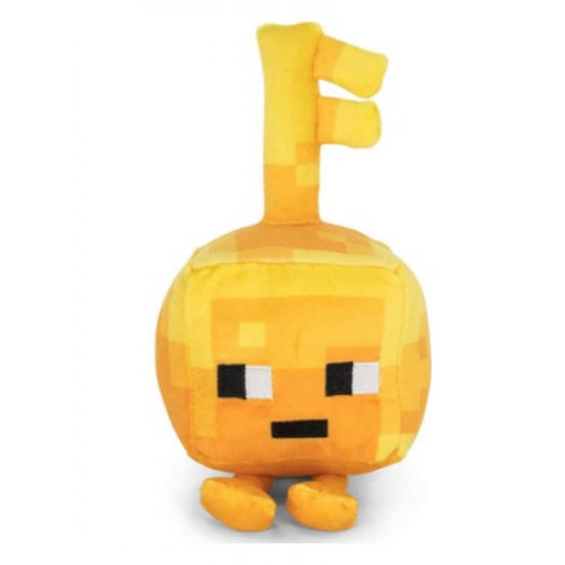 Мягкая игрушка "Золотой Ключ-голем" Minecraft Dungeons Gold Key Golem 18см