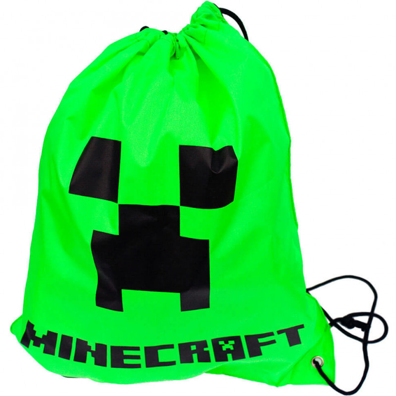 Мешок Minecraft для обуви "Крипер" (зеленый)
